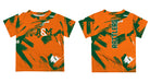 Florida A&M University Rattlers Vive La Fete Boys Game Day Orange Short Sleeve Tee Paint Brush - Vive La Fête - Online Apparel Store