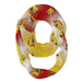 Ferris State Bulldogs Vive La Fete All Over Logo Game Day Collegiate Women Ultra Soft Knit Infinity Scarf
