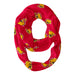 Ferris State Bulldogs Vive La Fete Repeat Logo Game Day Collegiate Women Light Weight Ultra Soft Infinity Scarf