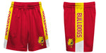 Ferris State Bulldogs Vive La Fete Game Day Red Stripes Boys Solid Gold Athletic Mesh Short - Vive La Fête - Online Apparel Store