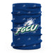 Florida Gulf Coast Eagles Neck Gaiter Blue All Over Logo - Vive La Fête - Online Apparel Store