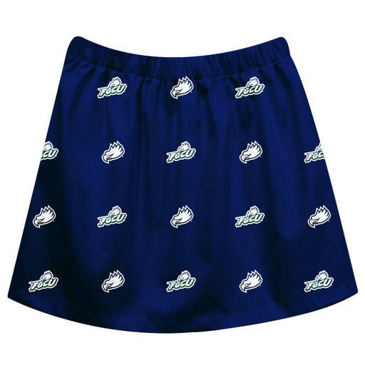 Florida Gulf Coast Eagles Skirt Blue All Over Logo - Vive La Fête - Online Apparel Store