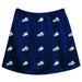 Florida Gulf Coast Eagles Skirt Blue All Over Logo - Vive La Fête - Online Apparel Store