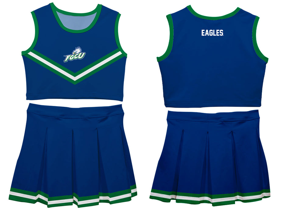 Florida Gulf Coast Eagles Vive La Fete Game Day Blue Sleeveless Cheerleader Set - Vive La Fête - Online Apparel Store