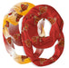 Flagler College St. Augustine Vive La Fete All Over Logo Women Set of 2 Light Weight Ultra Soft Infinity Scarfs