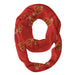 Flagler College St. Augustine Vive La Fete Repeat Logo Game Day Collegiate Women Light Weight Ultra Soft Infinity Scarf