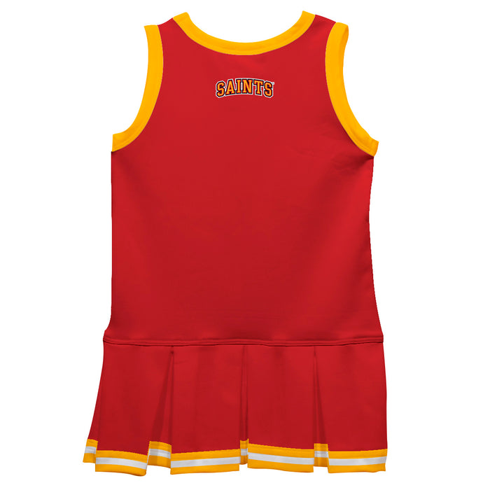 Flagler College St. Augustine Vive La Fete Game Day Red Sleeveless Youth Cheerleader Dress - Vive La Fête - Online Apparel Store
