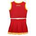 Flagler College St. Augustine Vive La Fete Game Day Red Sleeveless Cheerleader Set - Vive La Fête - Online Apparel Store