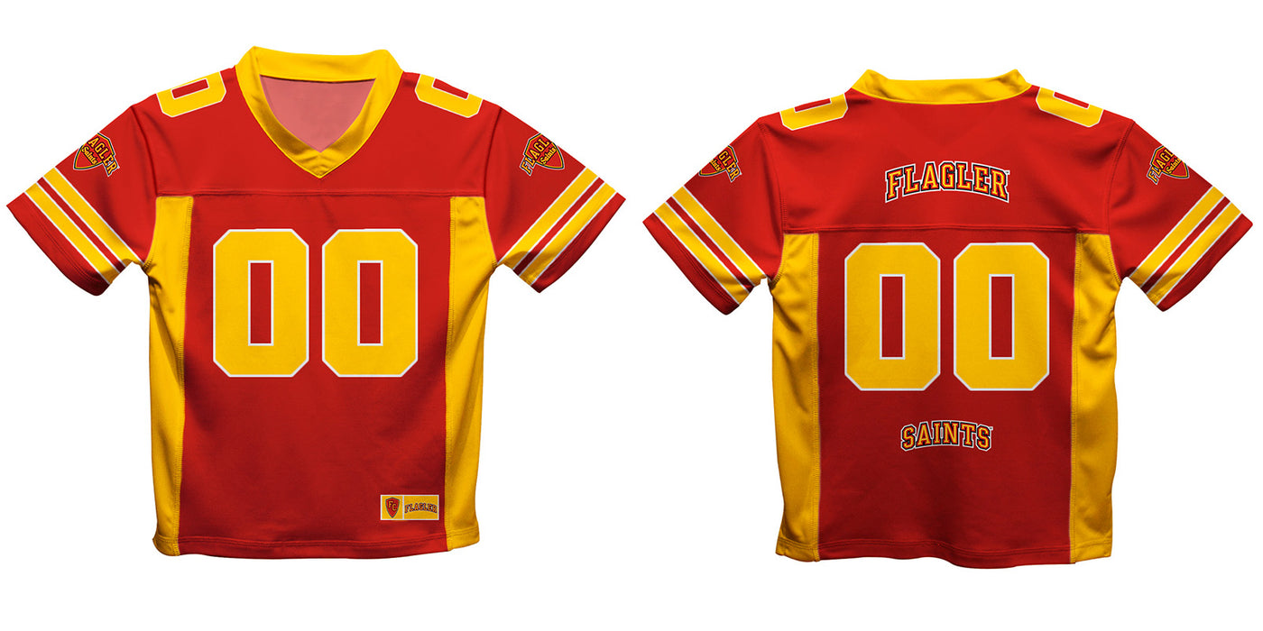 Flagler College St. Augustine Vive La Fete Game Day Red Boys Fashion Football T-Shirt - Vive La Fête - Online Apparel Store