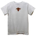 Flagler College St. Augustine Saints Embroidered White Short Sleeve Boys Tee Shirt