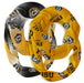 Fort Hays State Tigers Vive La Fete All Over Logo Collegiate Women Set of 2 Light Weight Ultra Soft Infinity Scarfs
