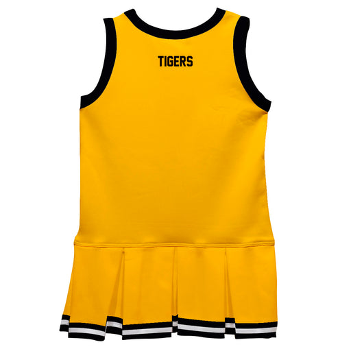 Fort Hays State University Tigers FHSU Vive La Fete Game Day Gold Sleeveless Cheerleader Dress - Vive La Fête - Online Apparel Store