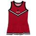 Florida Tech Panthers Vive La Fete Game Day Red Sleeveless Cheerleader Dress