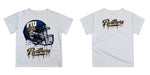 Florida International Panthers Original Dripping Football Helmet White T-Shirt by Vive La Fete - Vive La Fête - Online Apparel Store