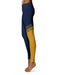 FIU Panthers Vive La Fete Game Day Collegiate Leg Color Block Women Navy Gold Yoga Leggings - Vive La Fête - Online Apparel Store