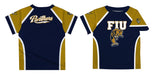 FIU Blue and Gold Boys Tee Shirt Short Sleeve - Vive La Fête - Online Apparel Store