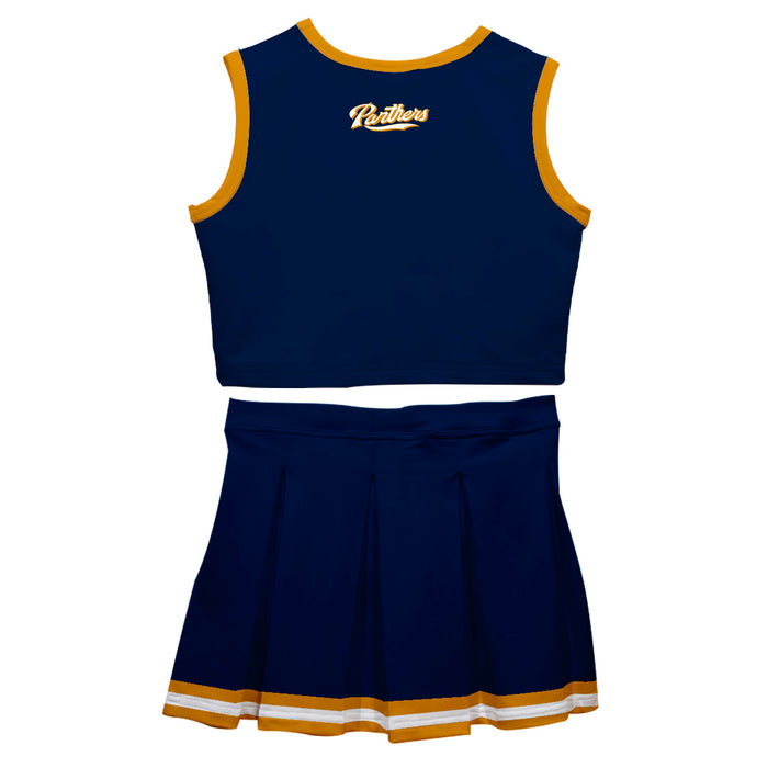FIU Panthers Vive La Fete Game Day Blue Sleeveless Cheerleader Set - Vive La Fête - Online Apparel Store