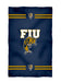 FIU Panthers Vive La Fete Game Day Absorbent Premium Blue Beach Bath Towel 31 x 51 Logo and Stripes