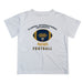 Florida International Panthers Vive La Fete Football V2 White Short Sleeve Tee Shirt