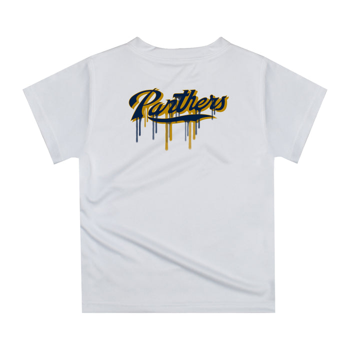 FIU Panthers Original Dripping Soccer Blue T-Shirt by Vive La Fete - Vive La Fête - Online Apparel Store