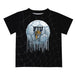 FIU Panthers Original Dripping Soccer Black T-Shirt by Vive La Fete