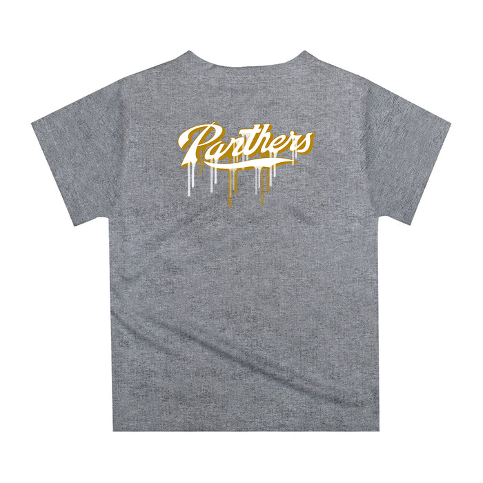 FIU Panthers Original Dripping Soccer Blue T-Shirt by Vive La Fete - Vive La Fête - Online Apparel Store