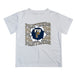Florida International Panthers Vive La Fete  White Art V1 Short Sleeve Tee Shirt