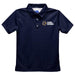Florida Memorial University FMU Lions Embroidered Navy Short Sleeve Polo Box Shirt