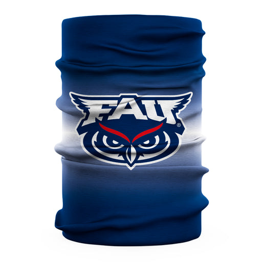 Florida Atlantic Owls Neck Gaiter Degrade Blue and White - Vive La Fête - Online Apparel Store