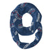 Florida Atlantic Owls Vive La Fete Repeat Logo Game Day Collegiate Women Light Weight Ultra Soft Infinity Scarf