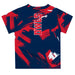 Florida Atlantic Owls Vive La Fete Boys Game Day Blue Short Sleeve Tee Paint Brush - Vive La Fête - Online Apparel Store