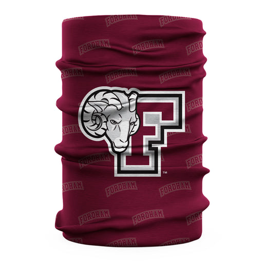 Fordham Rams Neck Gaiter Maroon All Over Logo - Vive La Fête - Online Apparel Store