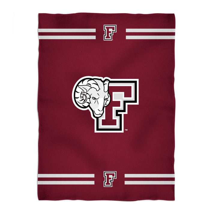 Fordham Rams Blanket Maroon - Vive La Fête - Online Apparel Store