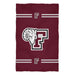 Fordham Rams Vive La Fete Game Day Absorvent Premium Maroon Beach Bath Towel 51 x 32" Logo and Stripes" - Vive La Fête - Online Apparel Store