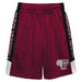 Fordham Rams Vive La Fete Game Day Maroon Stripes Boys Solid Black Athletic Mesh Short