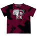 Fordham Rams Vive La Fete Marble Boys Game Day Maroon Short Sleeve Tee