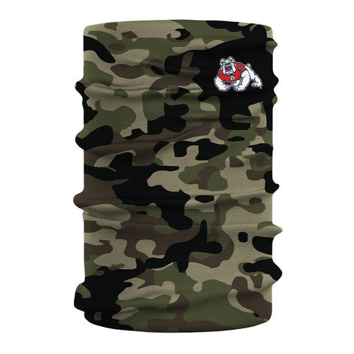Fresno State Bulldog Vive La Fete Camo Collegiate Face Cover Soft Camouflage Four Way Stretch Neck Gaiter - Vive La Fête - Online Apparel Store