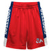 Fresno State Bulldogs Vive La Fete Game Day Red Stripes Boys Solid Blue Athletic Mesh Short