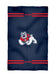 Fresno State Bulldogs Vive La Fete Game Day Absorbent Premium Blue Beach Bath Towel 31 x 51 Logo and Stripes