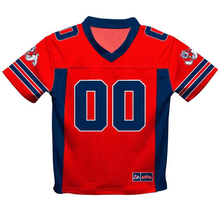 Fresno State Bulldogs Vive La Fete Game Day Red Boys Fashion Football T-Shirt