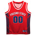 Fresno State Bulldogs Vive La Fete Game Day Red Boys Fashion Basketball Top