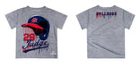 MLB Players Association Aaron Judge Fresno State Bulldogs MLBPA Officially Licensed by Vive La Fete Dripping T-Shirt - Vive La Fête - Online Apparel Store