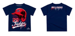 MLB Players Association Aaron Judge Fresno State Bulldogs MLBPA Officially Licensed by Vive La Fete Dripping T-Shirt - Vive La Fête - Online Apparel Store
