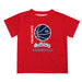 Fresno State Panthers Vive La Fete Basketball V1 Red Short Sleeve Tee Shirt