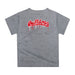 Fresno State Bulldogs Original Dripping Baseball Helmet Blue T-Shirt by Vive La Fete - Vive La Fête - Online Apparel Store