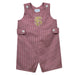 Florida State Seminoles Embroidered  Maroon Gingham Boys Jon Jon