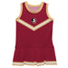 Florida State Seminoles Vive La Fete Game Day Garnet Sleeveless Cheerleader Dress