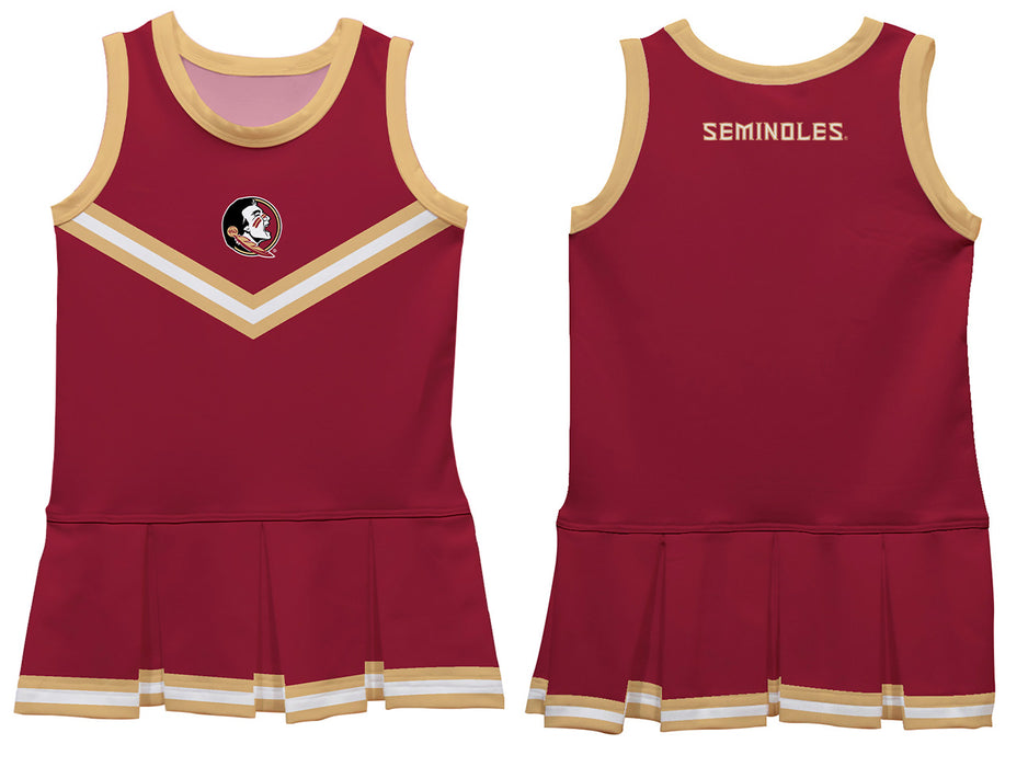 Florida State Seminoles Vive La Fete Game Day Garnet Sleeveless Cheerleader Dress - Vive La Fête - Online Apparel Store