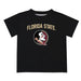 Florida State Seminoles Vive La Fete Boys Game Day V2 Black Short Sleeve Tee Shirt
