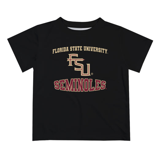 Florida State Seminoles Vive La Fete Boys Game Day V3 Black Short Sleeve Tee Shirt